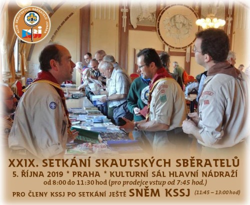 Pozvánka na akci: XXIX. setkání skautských sběratelů