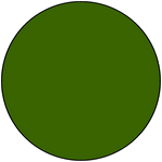 7. bobřík – tmavě zelená barva
