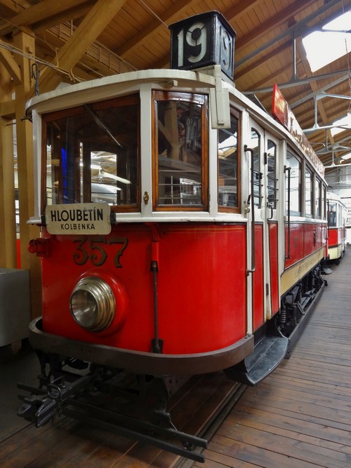 Fotografie historické tramvaje